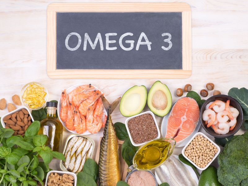 hình ảnh các loại thức phẩm chứa axit béo omega-3