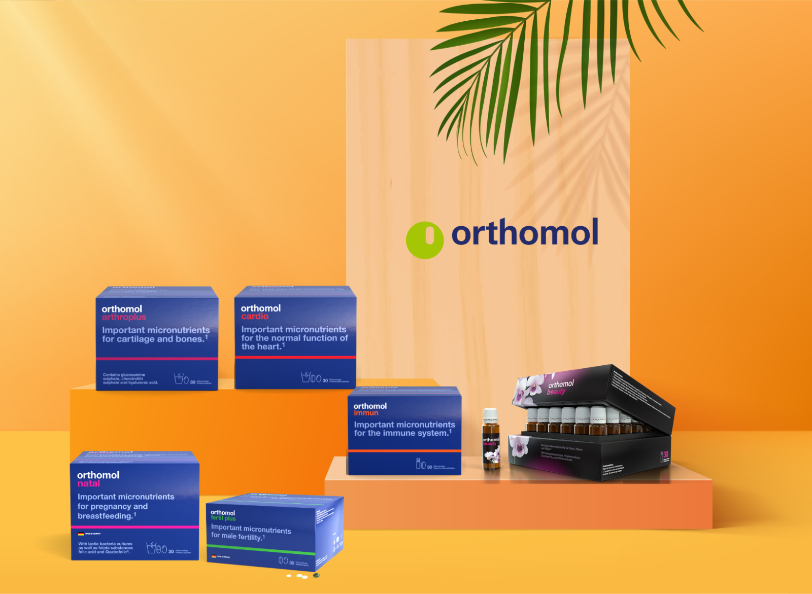 các sản phẩm thương hiệu Orthomol