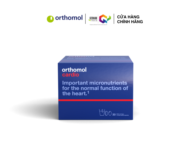 Orthomol Cardio - Tăng cường sức khỏe tim mạch